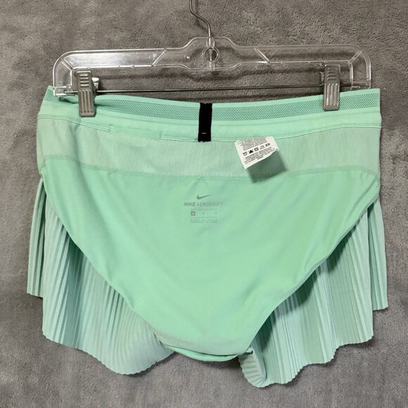 Nike Dri-Fit ADV Aeroswift Running Shorts Women Medium Green CZ9398 Run Swoosh - Picture 3 of 10